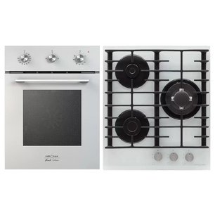 KRONA (духовой шкаф STRETTO 45 WH + варочная панель HAGEL 45 WH W) фото в Челябинске KRONA (духовой шкаф STRETTO 45 WH + варочная панель HAGEL 45 WH W) фото в Челябинске