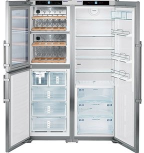 Холодильник Либхер SBSes 7155 Premium Vinidor BioFresh NoFrost фото 4 в Челябинске Холодильник Liebherr SBSes 7155 Premium Vinidor BioFresh NoFrost фото 4 в Челябинске