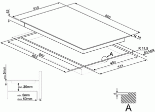 Варочная панель Smeg SIM592D фото 2 в Челябинске