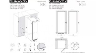 Винный шкаф Дунавокс DX-143.468SS фото 3 в Челябинске Винный шкаф Dunavox DX-143.468SS фото 3 в Челябинске