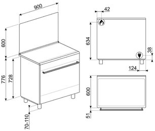 Варочный центр Smeg CX91GM фото 2 в Челябинске