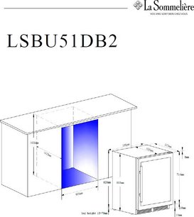 Винный шкаф Ла Соммельер LSBU51DB2 фото 4 в Челябинске Винный шкаф La Sommeliere LSBU51DB2 фото 4 в Челябинске