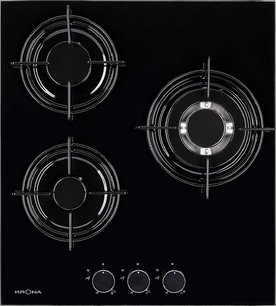 Газовая варочная панель Крона FELICE 45 BL фото в Челябинске Газовая варочная панель KRONA FELICE 45 BL фото в Челябинске