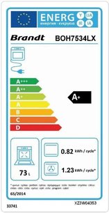 Встраиваемый духовой шкаф Брандт BOH7534LX фото 4 в Челябинске Встраиваемый духовой шкаф Brandt BOH7534LX фото 4 в Челябинске