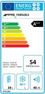 Мини-бар Смег FAB5LOR3 фото 3 в Челябинске Мини-бар Smeg FAB5LOR3 фото 3 в Челябинске