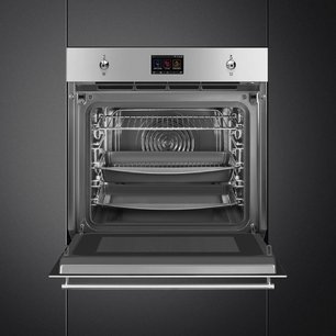 Духовой шкаф с паром Smeg SO6303APX фото 4 в Челябинске