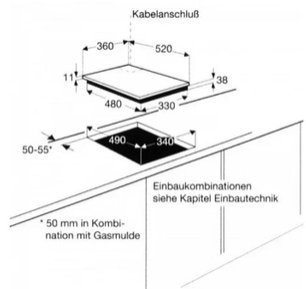 Варочная панель AEG FM4513 K-an фото 2 в Челябинске