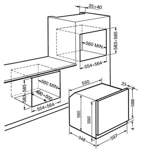 Духовой шкаф Smeg SFP120N фото 2 в Челябинске