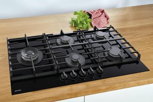 Газовая варочная панель на стеклокерамике Gorenje GCW951B фото 4 в Челябинске