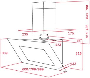 Вытяжка Тека DVT 980 W фото 2 в Челябинске Вытяжка Teka DVT 980 W фото 2 в Челябинске