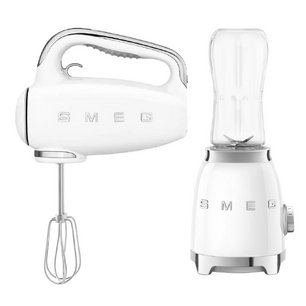 Smeg 50`s Style (блендер PBF01WHEU + миксер HMF01WHEU) фото в Челябинске