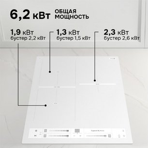 Стеклокерамическая варочная панель Zigmund & Shtain CI 24.4 W фото 3 в Челябинске