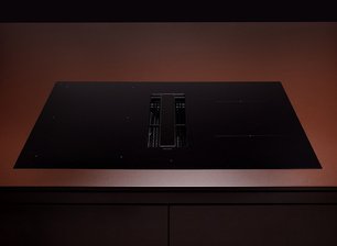 Варочная панель с вытяжкой Falmec ZERO EASY 84 VETRO NERO фото 2 в Челябинске