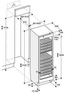 Винный шкаф Гаггенау RW 414-361 фото 3 в Челябинске Винный шкаф Gaggenau RW 414-361 фото 3 в Челябинске