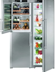 Холодильник Либхер SBSes 7165 PremiumPlus Vinidor BioFresh NoFrost фото в Челябинске Холодильник Liebherr SBSes 7165 PremiumPlus Vinidor BioFresh NoFrost фото в Челябинске