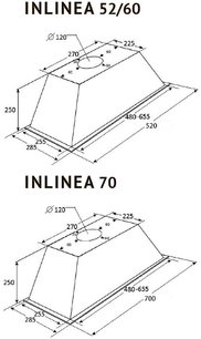 Встраиваемая вытяжка Куперсберг INLINEA 70 X фото 4 в Челябинске Встраиваемая вытяжка Kuppersberg INLINEA 70 X фото 4 в Челябинске
