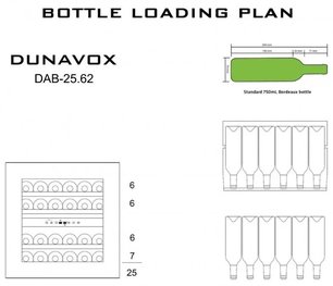 Винный шкаф Дунавокс DAB-25.62DOP.TO фото 2 в Челябинске Винный шкаф Dunavox DAB-25.62DOP.TO фото 2 в Челябинске