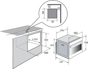 Встраиваемая микроволновая печь Brandt BKC7153BB фото 4 в Челябинске