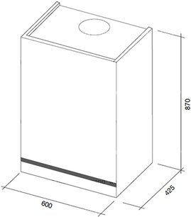 Вытяжка Фалмек Vision 60 ix (800) ECP без TV фото 3 в Челябинске Вытяжка Falmec Vision 60 ix (800) ECP без TV фото 3 в Челябинске
