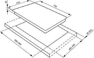 Варочная панель Smeg P755SBL фото 3 в Челябинске