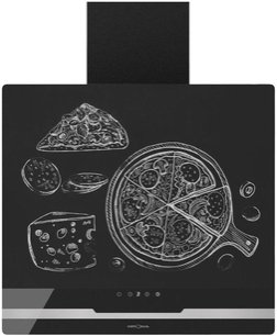 Вытяжка Krona DOMENIKA 600 BLACK/INOX S фото в Челябинске Вытяжка Krona DOMENIKA 600 BLACK/INOX S фото в Челябинске