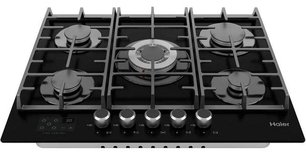 Газовая варочная панель Haier HHX-G75CWSB фото 2 в Челябинске