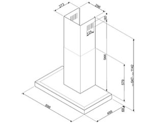 Вытяжка Смег KS9500XE фото 3 в Челябинске Вытяжка Smeg KS9500XE фото 3 в Челябинске