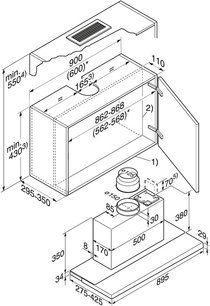 Вытяжка Миле DA 3490 фото 2 в Челябинске Вытяжка Miele DA 3490 фото 2 в Челябинске