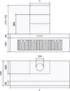 Вытяжка Ilve AGQ120/SS фото 2 в Челябинске