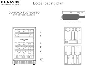 Винный шкаф Дунавокс DAUF-38.100DSS.TO фото 3 в Челябинске Винный шкаф Dunavox DAUF-38.100DSS.TO фото 3 в Челябинске