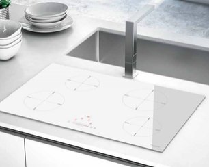 Индукционная варочная панель Fulgor Milano CH 904 ID TS WH фото 2 в Челябинске