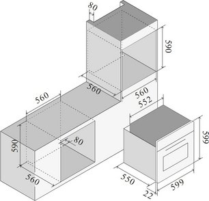 Духовой шкаф Ilve OV60STCT3/BK фото 2 в Челябинске