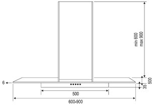 Вытяжка Куперсберг LORA 60 X 4HPB фото 2 в Челябинске Вытяжка Kuppersberg LORA 60 X 4HPB фото 2 в Челябинске