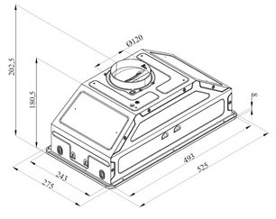 Встраиваемая вытяжка Zigmund Shtain K 356.51 S фото 4 в Челябинске