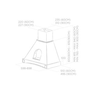 Вытяжка ELICA MENSOLA WH/A/60 FRASSINO фото 4 в Челябинске Вытяжка ELICA MENSOLA WH/A/60 FRASSINO фото 4 в Челябинске