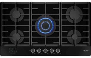 Газовая варочная панель Haier HHX-G95CWSB фото в Челябинске