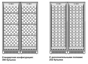 Винный шкаф Дометик B195S Double Basic фото 2 в Челябинске Винный шкаф Dometic B195S Double Basic фото 2 в Челябинске