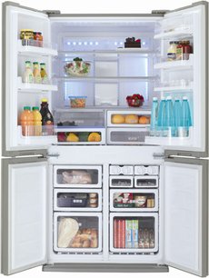 Холодильник Шарп SJFP97VBK фото 2 в Челябинске Холодильник Sharp SJFP97VBK фото 2 в Челябинске