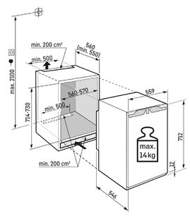Встраиваемый морозильник Либхер IFNbi 3553 Prime фото 4 в Челябинске Встраиваемый морозильник Liebherr IFNbi 3553 Prime фото 4 в Челябинске