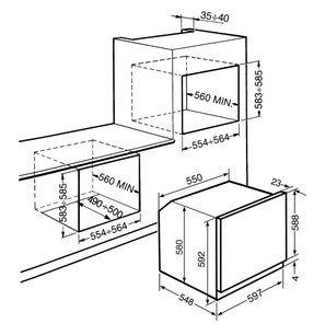 Духовой шкаф Смег SFP140N фото 2 в Челябинске Духовой шкаф Smeg SFP140N фото 2 в Челябинске