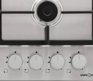 Газовая варочная панель KRONA NEBEL 60 IX W фото 3 в Челябинске