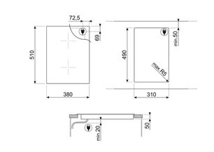Варочная панель Smeg SIM631WLDX фото 4 в Челябинске