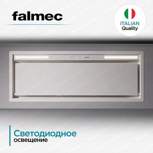 Встраиваемая вытяжка Falmec Design GRUPPO INCASSO PLUS 105 WH фото 3 в Челябинске