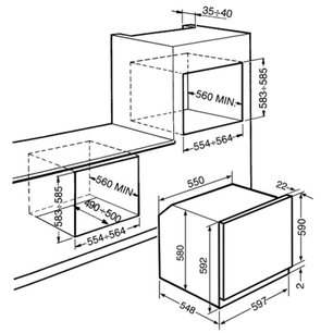 Духовой шкаф Смег SF750AS фото 2 в Челябинске Духовой шкаф Smeg SF750AS фото 2 в Челябинске