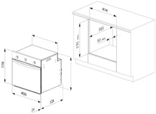 Духовой шкаф Korting OKB 5704 CX фото 2 в Челябинске