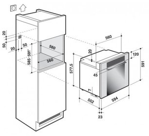 Духовой шкаф Де Дитрих DOP1160XS фото 2 в Челябинске Духовой шкаф De Dietrich DOP1160XS фото 2 в Челябинске