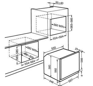 Духовой шкаф Смег SFP6925NPZE1 фото 4 в Челябинске Духовой шкаф Smeg SFP6925NPZE1 фото 4 в Челябинске