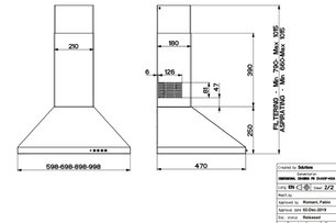 Вытяжка Фабер STRIP SMART PB X A90 фото 3 в Челябинске Вытяжка Faber STRIP SMART PB X A90 фото 3 в Челябинске