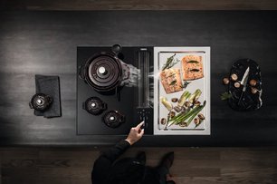 Варочная панель с вытяжкой и установочным комплектом BORA CKA2FIT (1xCKA2, 1xCKFI, 1xCKT, 1xUESDFSL) фото 3 в Челябинске