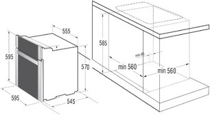Духовой шкаф Korting OGG 742 CSX PRO фото 2 в Челябинске